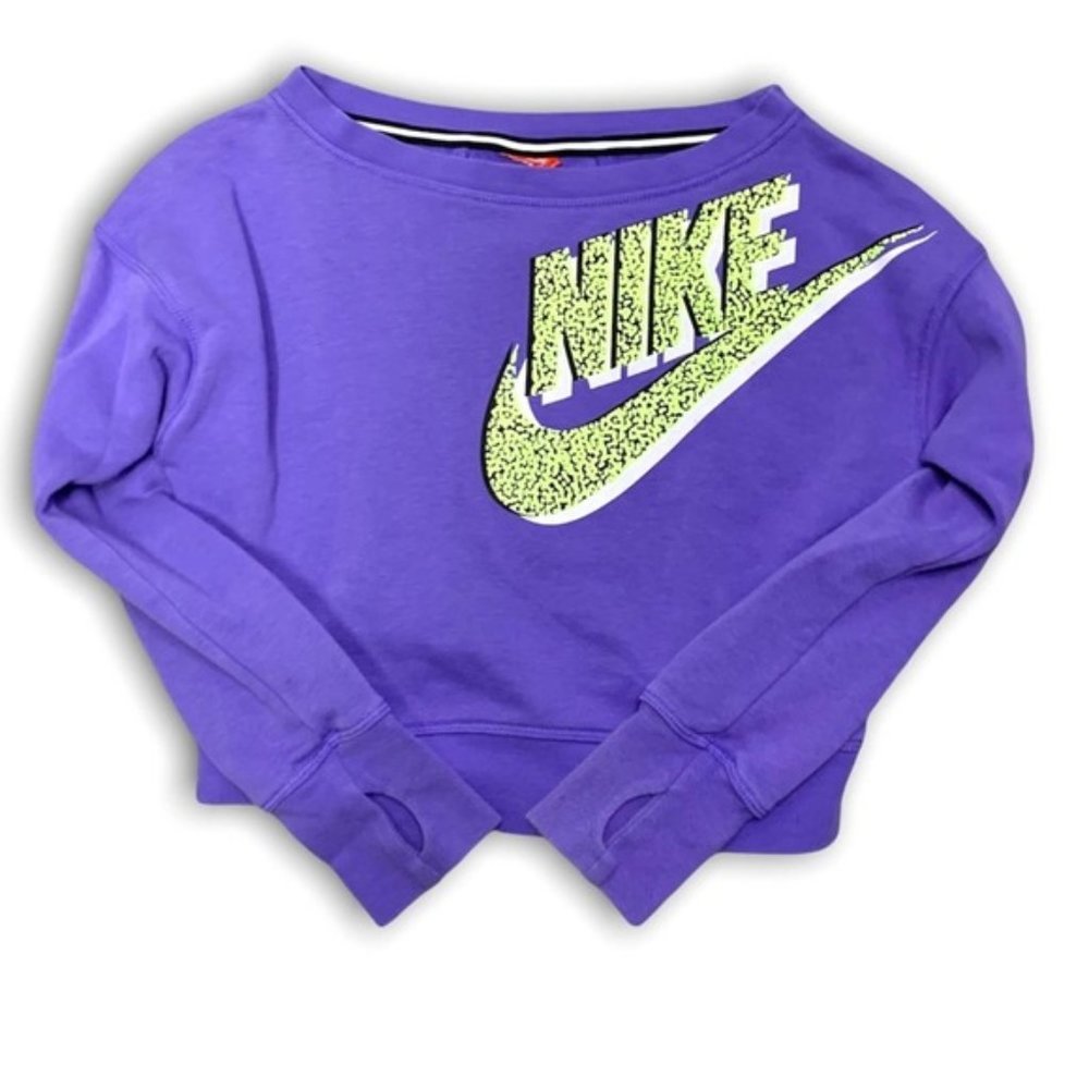 Nike Logo Crop Pullover Girls' Size Small